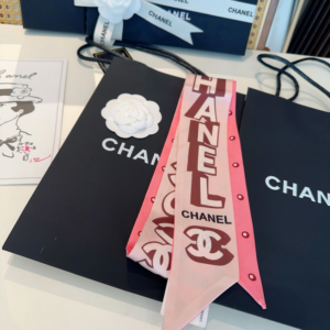 Chanel Ribbon scarf NO:SS300 Material:Satin