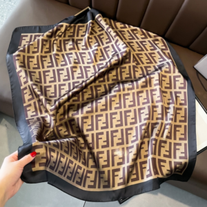 Fendi Square scarf NO:SF010 Material:Satin