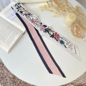 Dior Ribbon scarf NO:SS318 Material:Satin