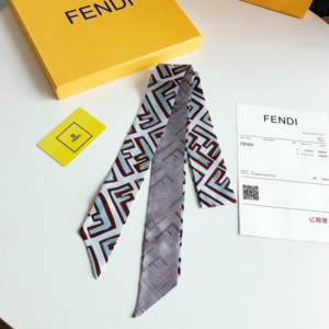 Fendi Ribbon scarf NO:SS163 Material:Satin