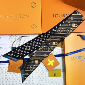 Louis vuitton Ribbon scarf NO:SS338 Material:Satin
