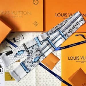 Louis vuitton Ribbon scarf NO:SS211 Material:Satin