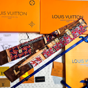 Louis vuitton Ribbon scarf NO:SS346 Material:Satin