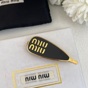 Miu miu Hair pin NO:FG0235-3 Material:Poly