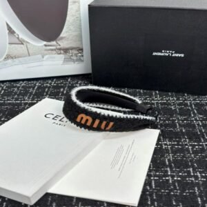 Miu miu Hair band NO:FG429-2 Material:Poly