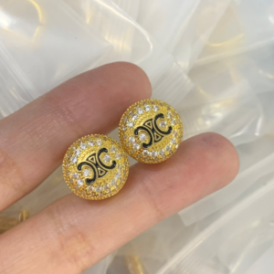 Celine Earring NO:Y184072 Material:copper+18k gold