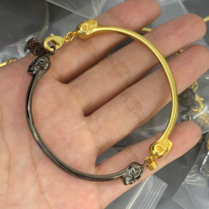 Alexander mcqueen Bangle NO:Y174913 Material:copper+18k gold