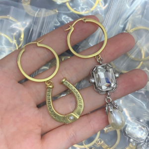 Alexander mcqueen Earring NO:Y144985 Material:copper+18k gold