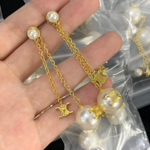 Celine Earring NO:Y178523 Material:copper+18k gold