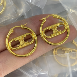 Celine Earring NO:Y162723 Material:copper+18k gold