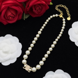 Celine Necklace NO:Y146333-1 Material:copper+18k gold