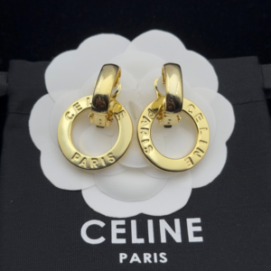 Celine Earring NO:Y135214 Material:copper+18k gold