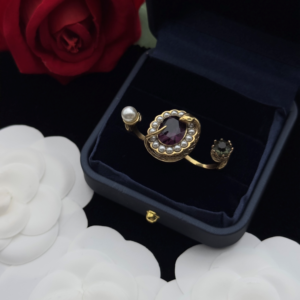 Alexander mcqueen Ring NO:Y144224-2 Material:copper+18k gold