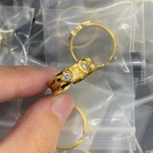 Celine Ring NO:Y159559 Material:copper+18k gold