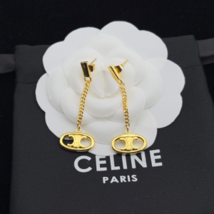 Celine Earring NO:Y133987 Material:copper+18k gold