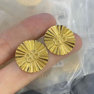 Balenciaga Earring NO:Y190191 Material:copper+18k gold