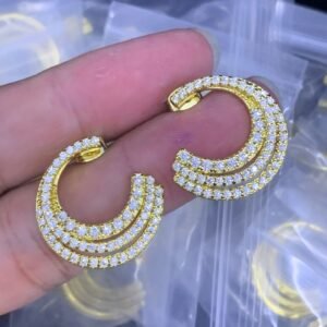 Celine Earring NO:Y221536 Material:copper+18k gold