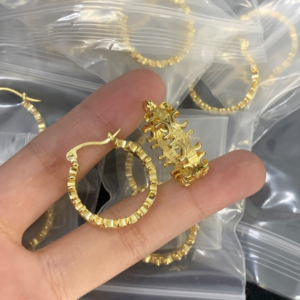 Celine Earring NO:Y182877 Material:copper+18k gold