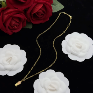 Celine Necklace NO:Y149317-1 Material:copper+18k gold