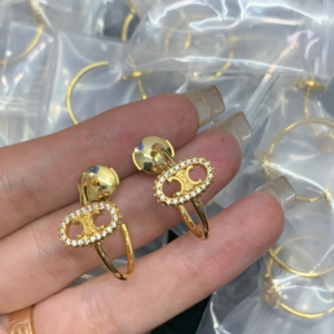 Celine Earring NO:Y138874 Material:copper+18k gold
