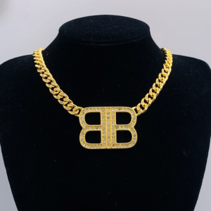 Balenciaga Necklace NO:Y184272 Material:copper+18k gold