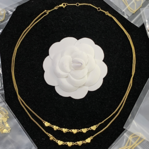 Celine Necklace NO:Y156950 Material:copper+18k gold