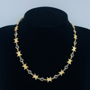 Celine Necklace NO:Y163436 Material:copper+18k gold