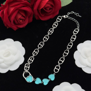 Celine Necklace NO:Y149685-1 Material:copper+18k gold
