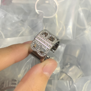 Balenciaga Ring NO:Y192372 Material:copper+18k gold