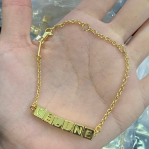 Celine Bracelet NO:Y122307 Material:copper+18k gold