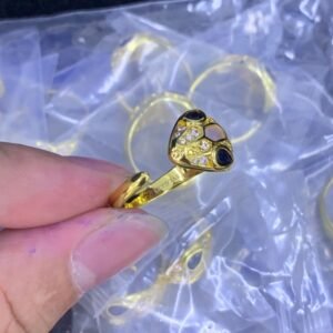 Bottega veneta Ring NO:Y220455 Material:copper+18k gold