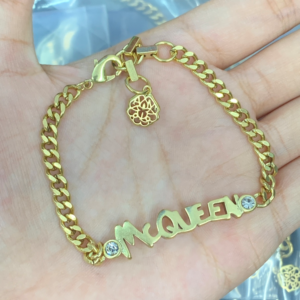 Alexander mcqueen Bracelet NO:Y152820 Material:copper+18k gold