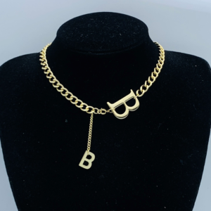 Balenciaga Necklace NO:Y195037 Material:copper+18k gold