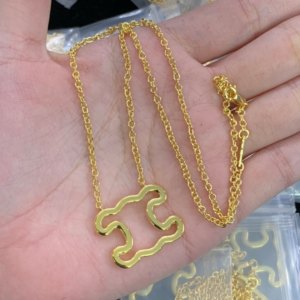 Celine Necklace NO:Y121450 Material:copper+18k gold
