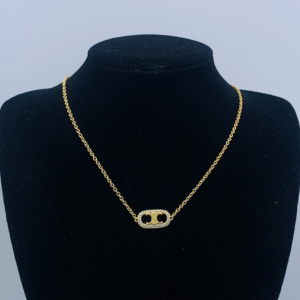 Celine Necklace NO:Y168890 Material:copper+18k gold