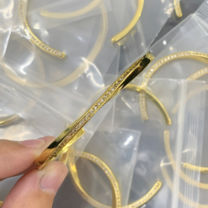 Celine Bangle NO:Y157039 Material:copper+18k gold