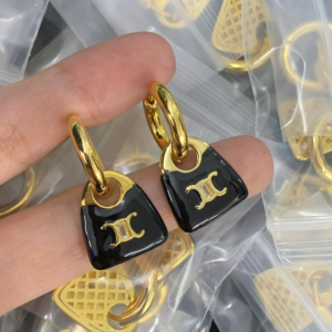 Celine Earring NO:Y170474 Material:copper+18k gold