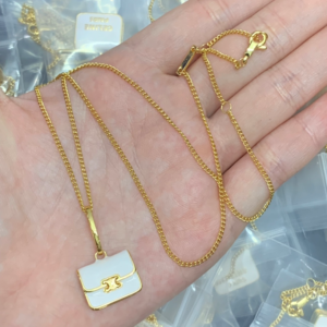 Celine Necklace NO:Y132907 Material:copper+18k gold