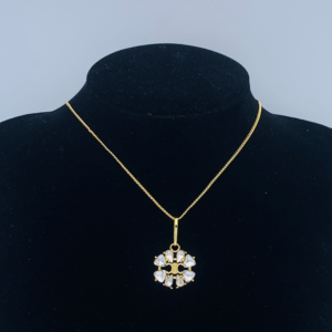 Celine Necklace NO:Y161737 Material:copper+18k gold