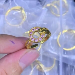 Bottega veneta Ring NO:Y222655 Material:copper+18k gold