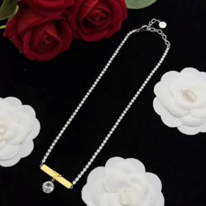 Celine Necklace NO:Y147168-1 Material:copper+18k gold