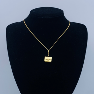 Celine Necklace NO:Y173079 Material:copper+18k gold