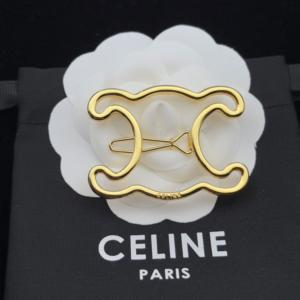 Celine Brooch NO:Y135569 Material:copper+18k gold
