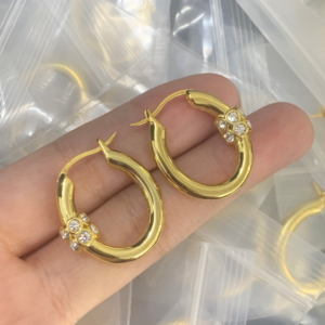 Celine Earring NO:Y179077 Material:copper+18k gold