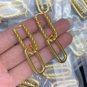 Celine Earring NO:Y138933 Material:copper+18k gold