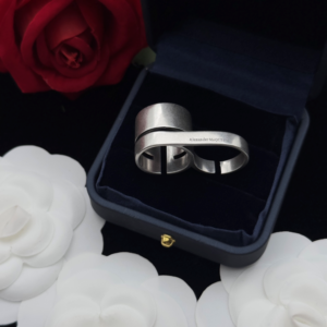 Alexander mcqueen Ring NO:Y144226-2 Material:copper+18k gold