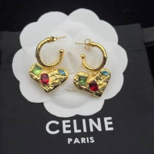 Celine Earring NO:Y135065 Material:copper+18k gold