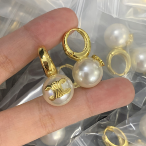 Celine Earring NO:Y172092 Material:copper+18k gold