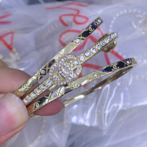 Chanel Bangle NO:Y216240 Material:copper+18k gold