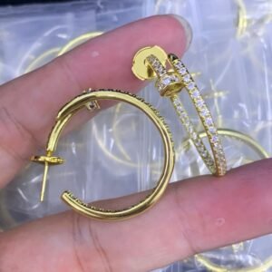 Cartier Earring NO:Y221193 Material:copper+18k gold